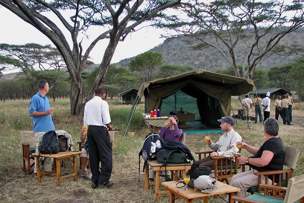 Mobile camping safari
